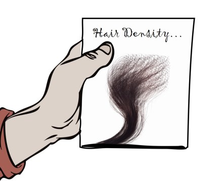hair density, human hair, wigs, hair extensions, bundles, what is hair density, how to, pic, illustration, cartoon, drawing