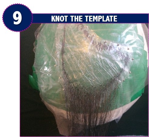 hair ventilation, the ventilating process, knot the template, single knots, double knots, postiche, wig, wigs, hairpiece, density