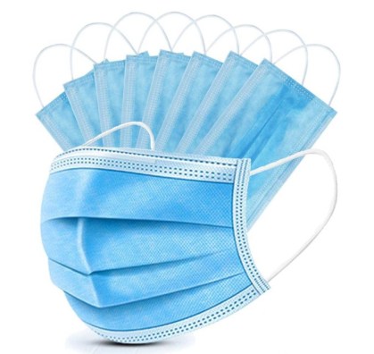 dust mask, face mask, free, breathable, comfortable, blue, 3-ply, multi-layer, germ, virus, fog, bacteria, disposable, covid, available, usa, shipping, wig making, wig making supplies.