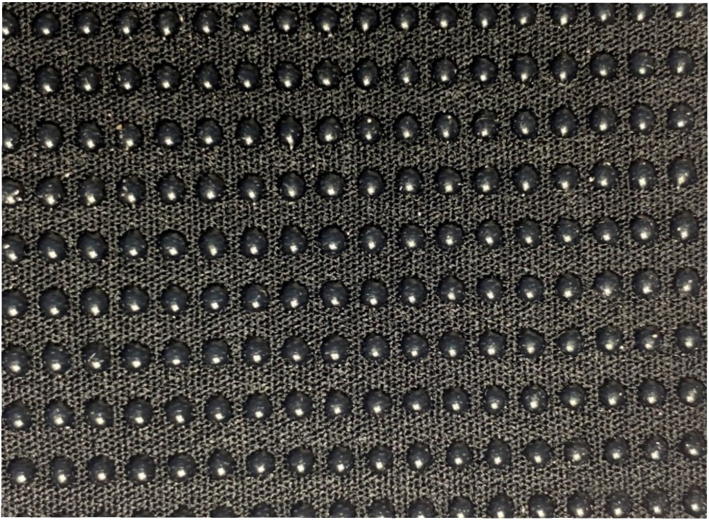 Elastic band wig grip with non-slip silicone beads