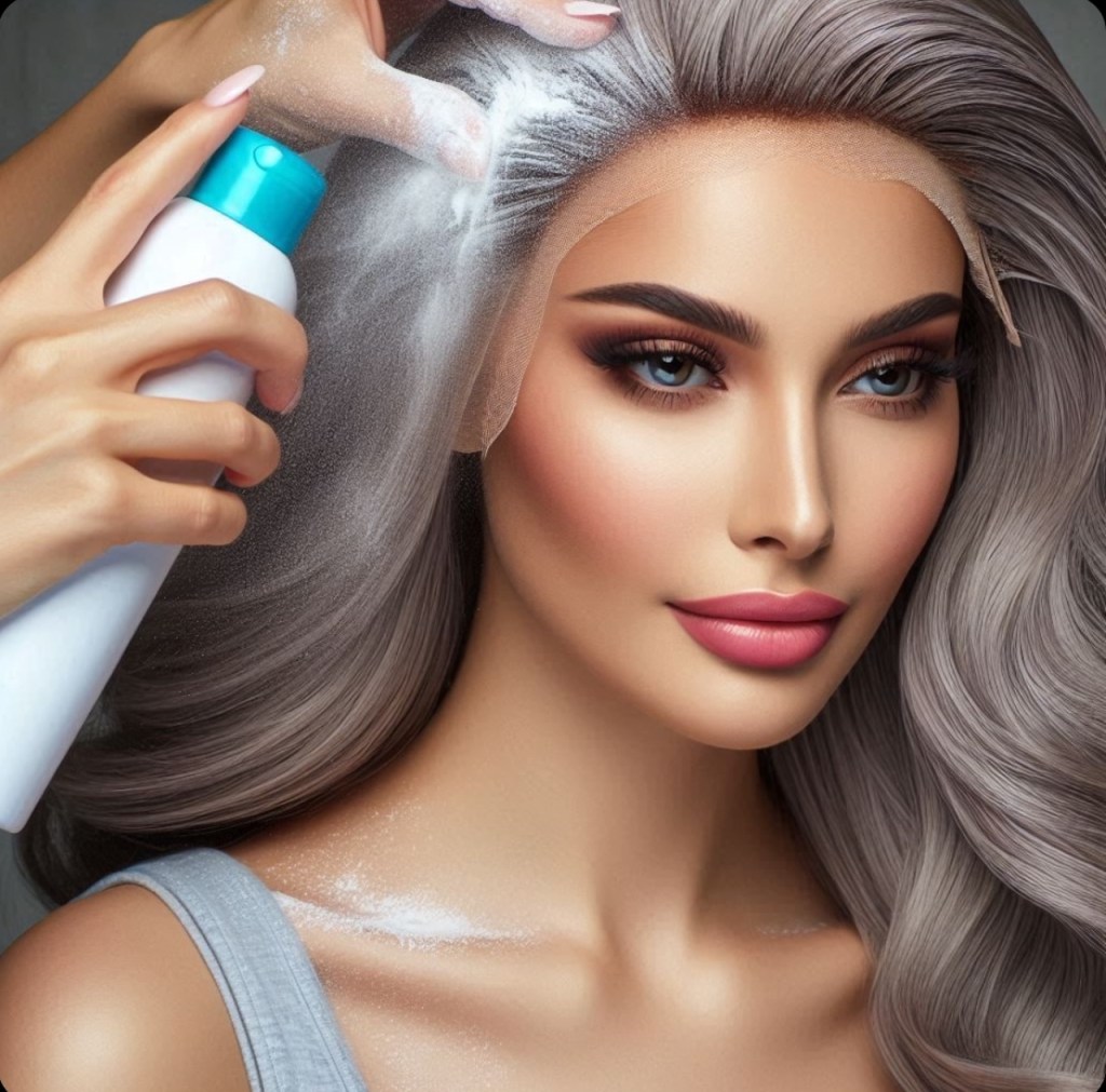 Baby hair on wigs to make less shiny
- Amidbeauty.com; www.WigMakingBlog.com