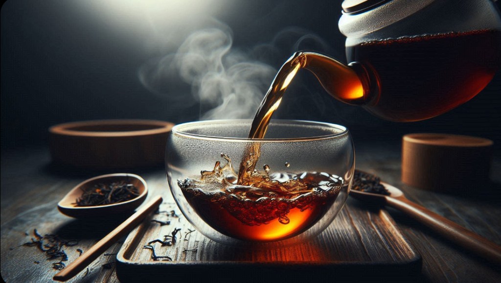 Use black tea rinse to revive color on dark wig.  www.AmidBeauty.com; www.WigMakingBlog.com